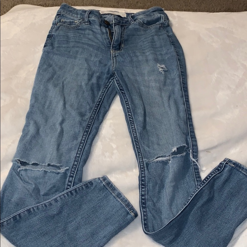 Hollister high rise super skinny jeans